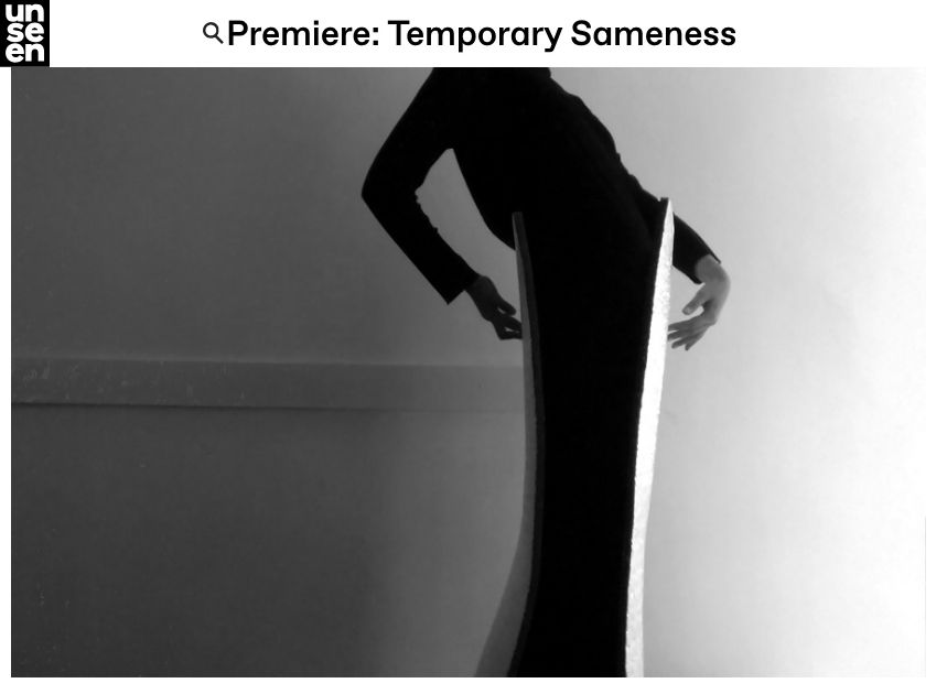 06/03/2019 - Zeynep Kayan’s new series 'Temporary Sameness' was premiered on UNSEEN Platform